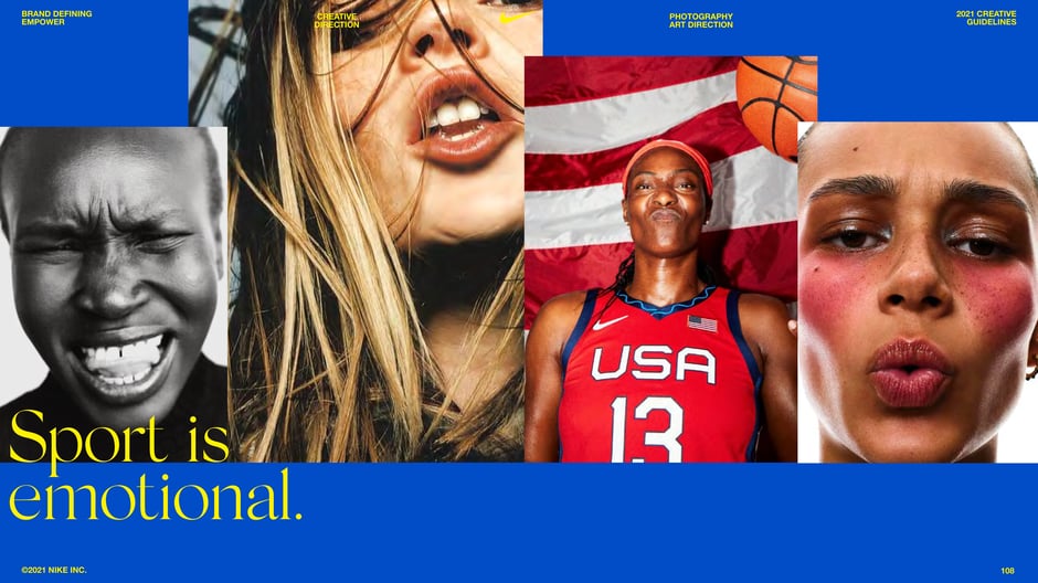 Advocates for close, intimate portraiture that captures athletes' raw emotional