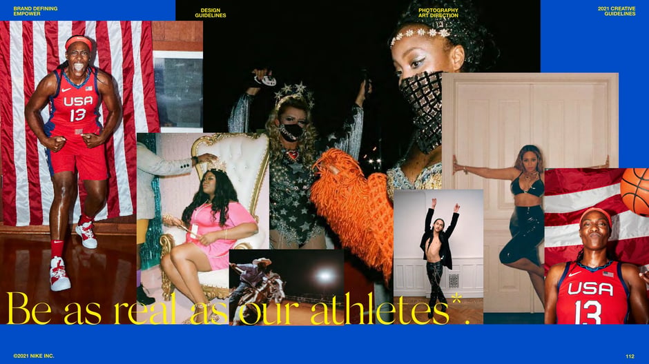Be as real as our athletes