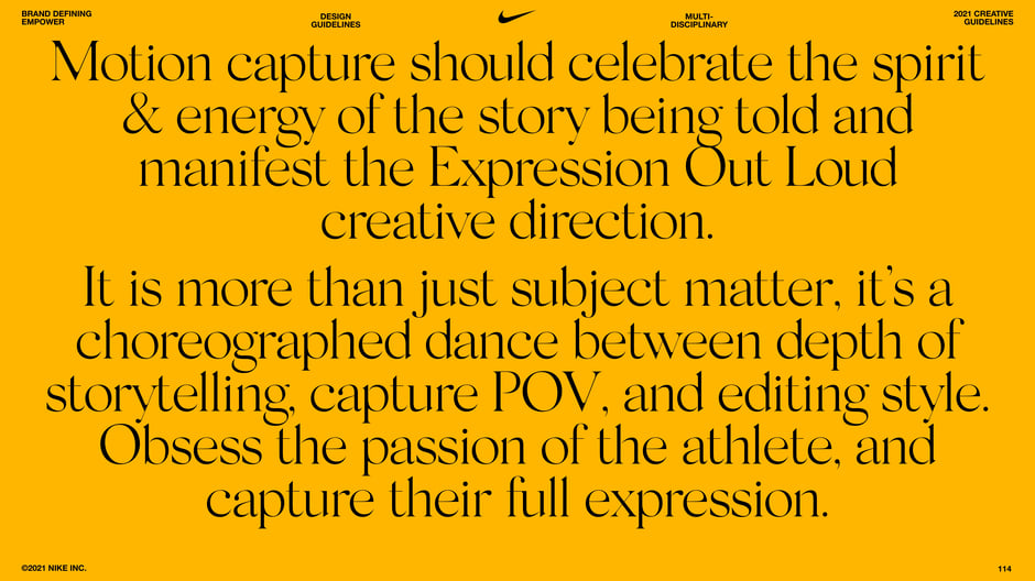 Motion capture should celebrate the spirit and energy of the story