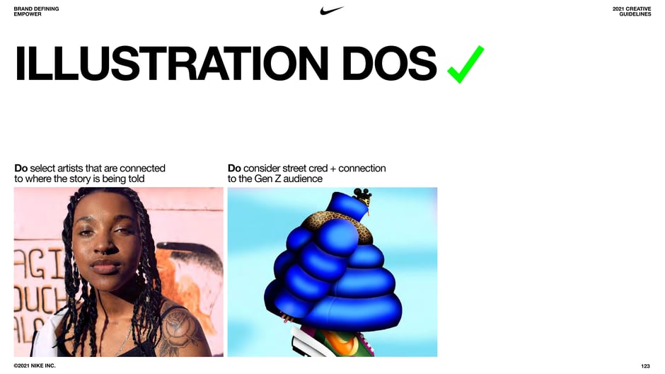 Choose artists with street cred and Gen Z connection