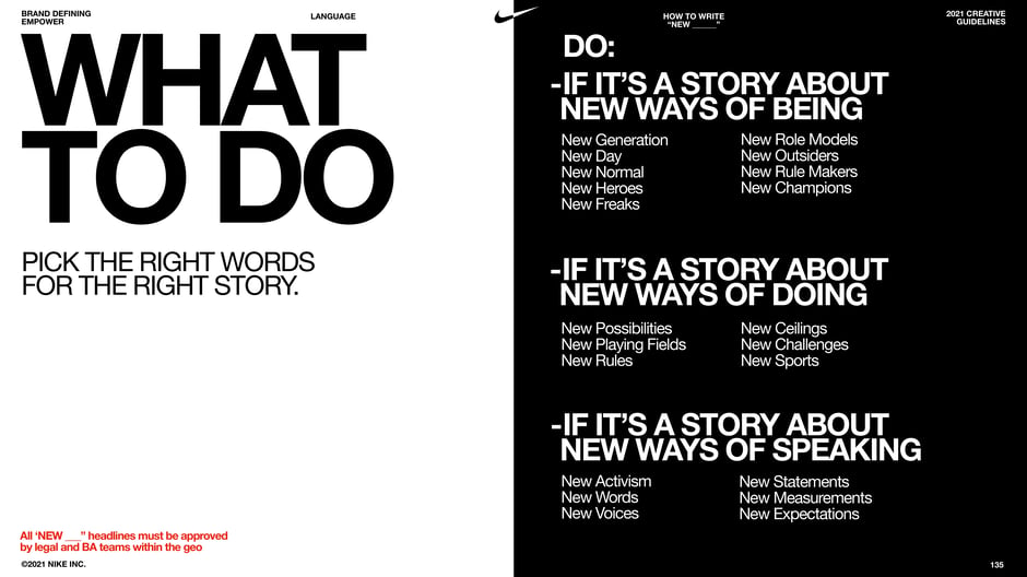 Pick the right words for the right story