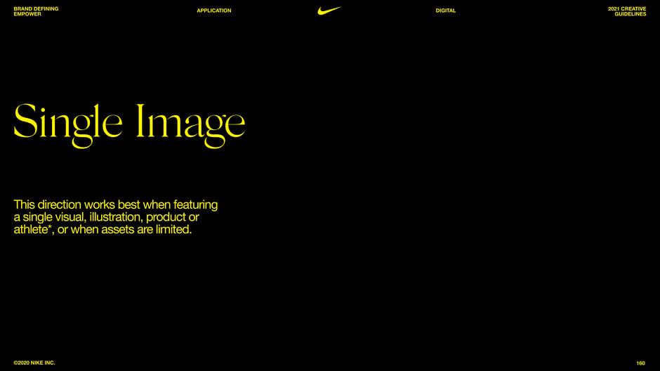Explains that single-image framings work best when featuring a single
