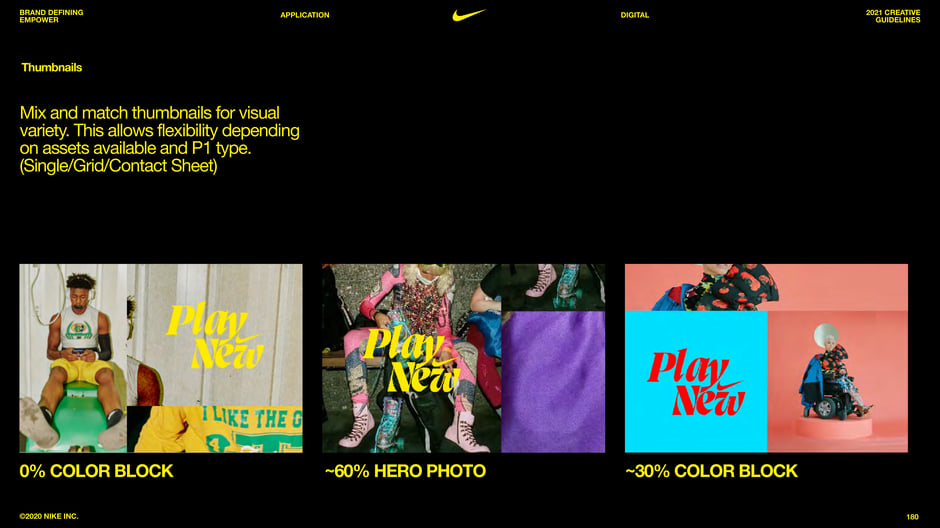 Thumbnails: mix and match