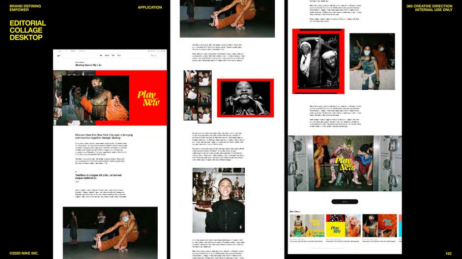 Editorial Collage: Desktop