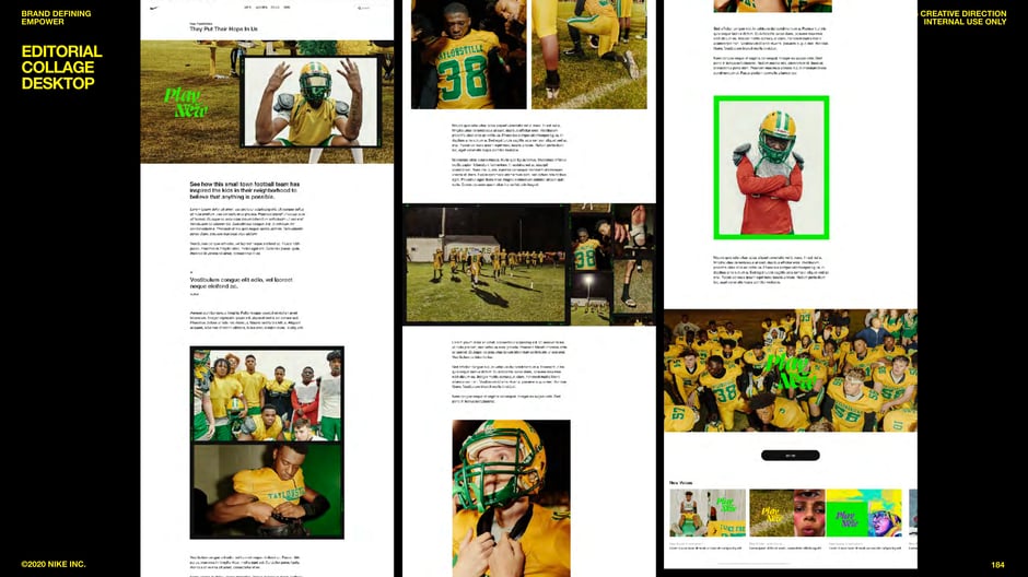 Editorial Collage: Desktop (sports)