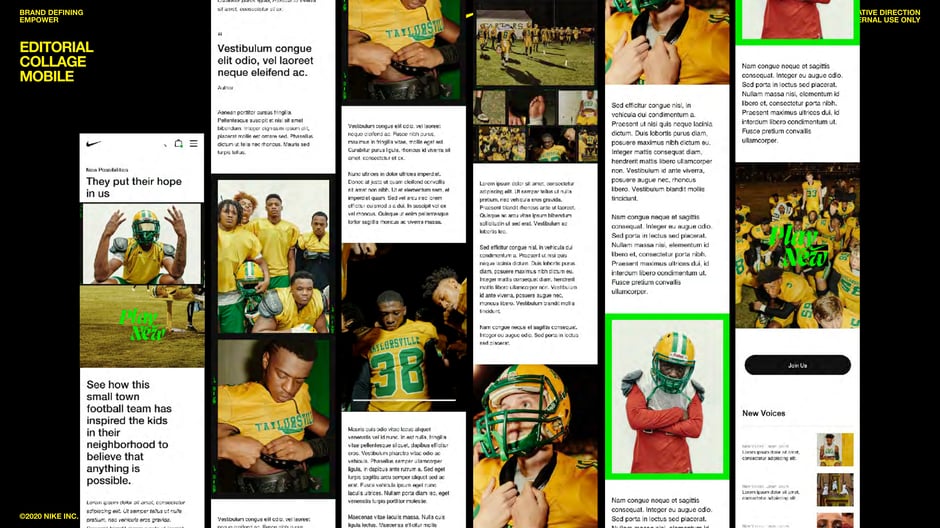 Editorial Collage: Mobile (sports)