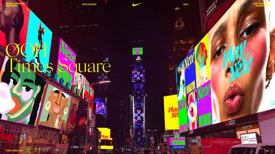 Times Square OOH execution