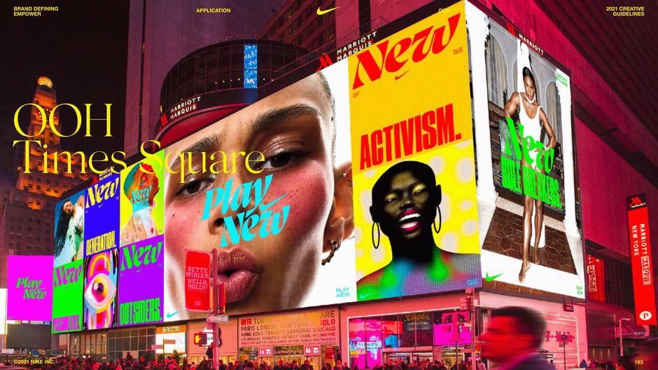 Times Square billboard wrap
