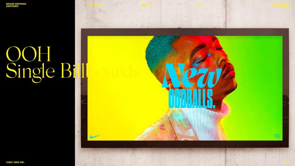 Single billboard: portrait execution
