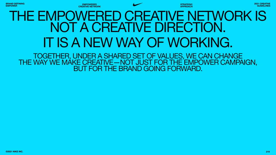 The Empowered Creative Network is a new way of working