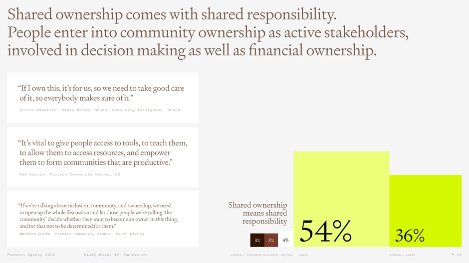 Shared ownership comes with shared responsibility