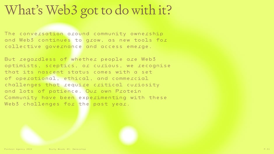What’s Web3 got to do with it?