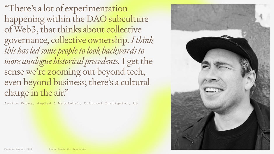 DAO experimentation is prompting a cultural shift: Austin Robey