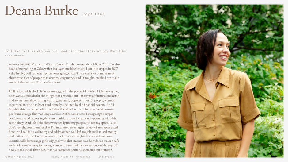 Deana Burke: Boys Club