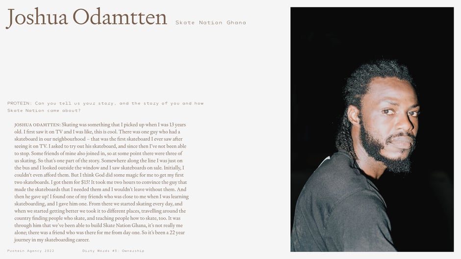 Joshua Odamtten: Skate Nation Ghana