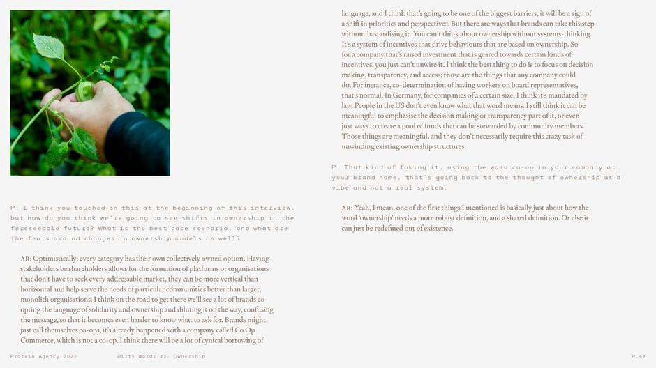 Pathways to collective ownership and co‑op language risks