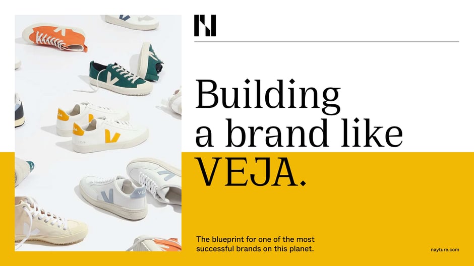 Building a Brand Like VEJA — cover slide