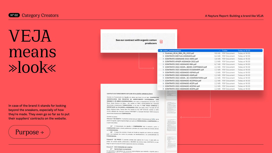 VEJA Means 'Look' for Transparency