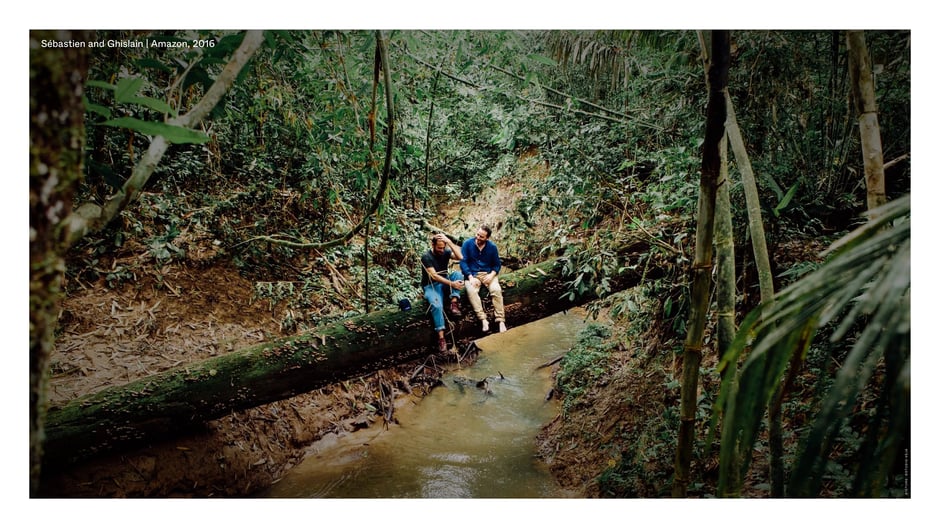 Sébastien and Ghislain in the Amazon, 2016