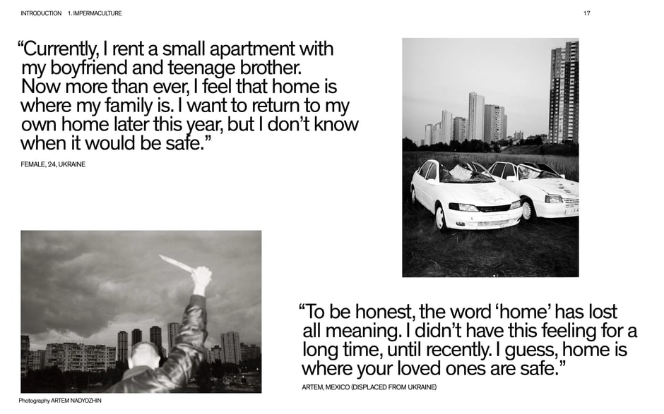 Personal testimonies on displacement and the meaning of home