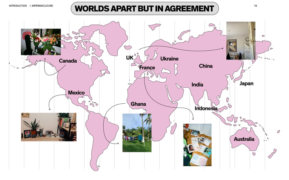 Worlds apart but in agreement: global snapshots of home