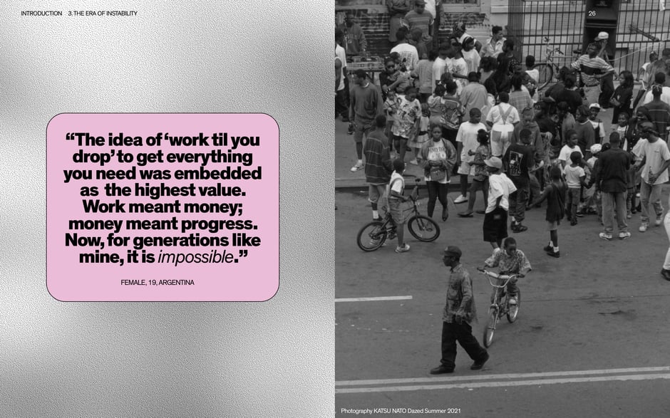 'Work 'til you drop': youth perspective