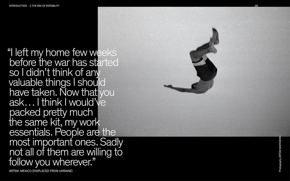 Refugee testimony: priorities when fleeing