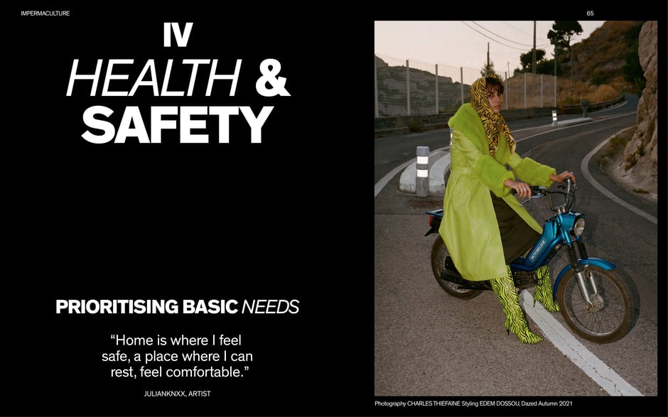 Health & Safety: prioritising basic needs