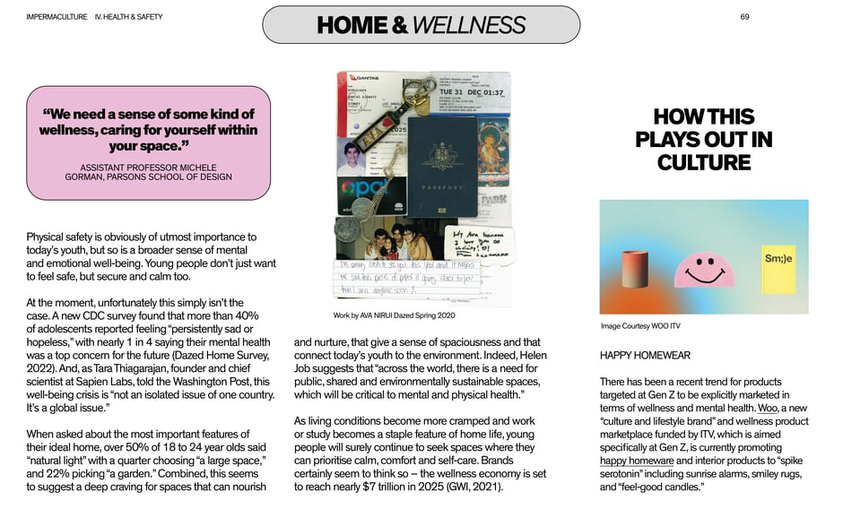 Home & wellness: mental health and youth priorities