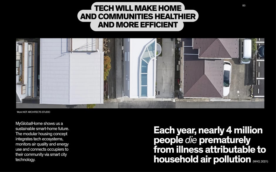 Technology will make homes and communities healthier and more efficient