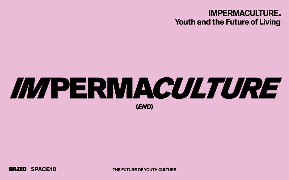 Closing slide marking the end of Impermaculture: Youth