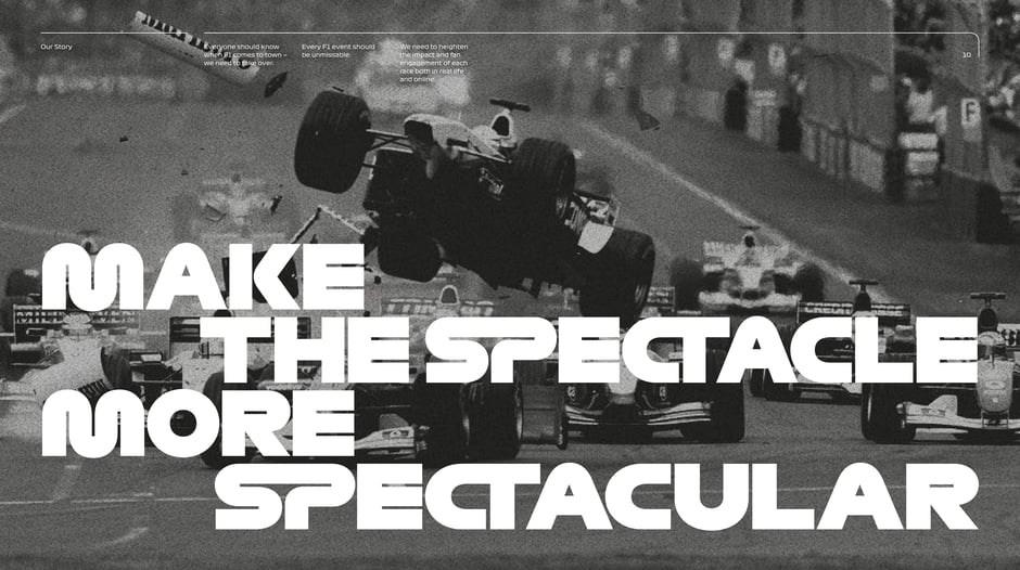 Make the spectacle more spectacular