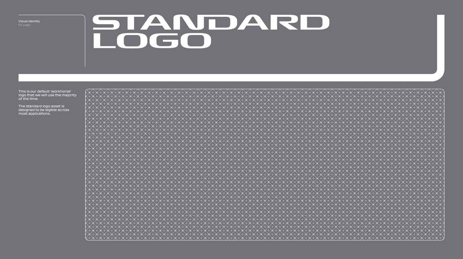 Describes the standard 'workhorse' logo asset intended for most brand