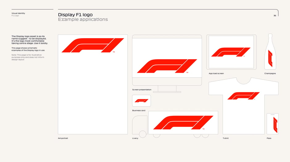 Display logo: example applications
