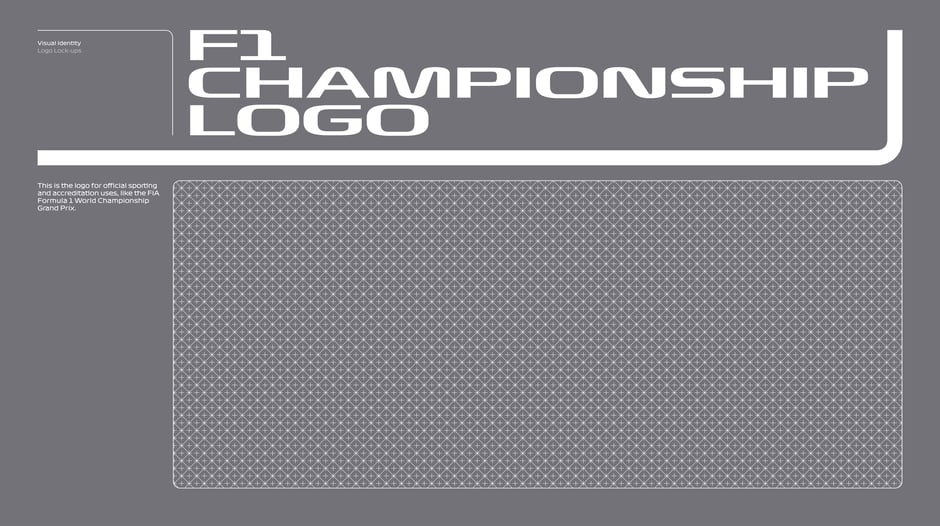 F1 Championship logo: official use
