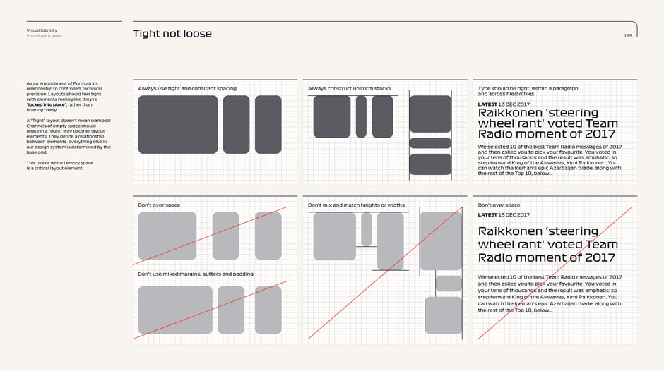 Tight, not loose: layouts locked into place