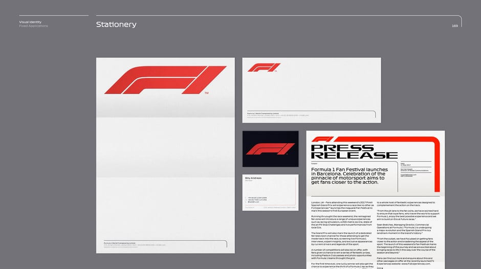 Stationery and press templates