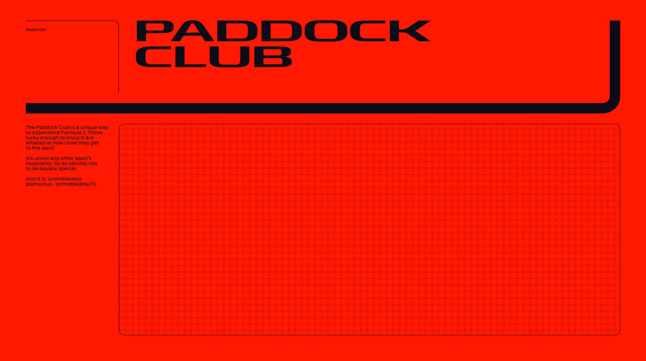 Introduces the Paddock Club as Formula 1's premium hospitality sub‑brand