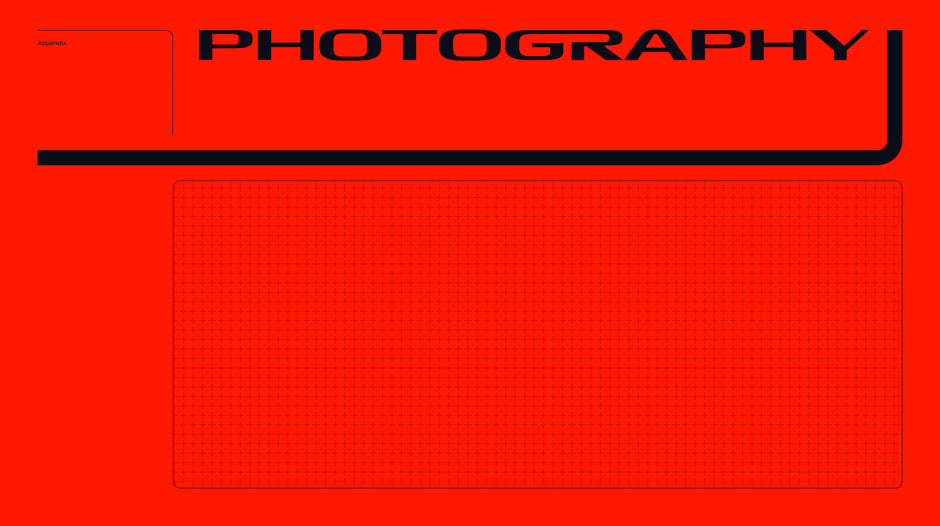 Section header introducing the photography guidelines and art direction used
