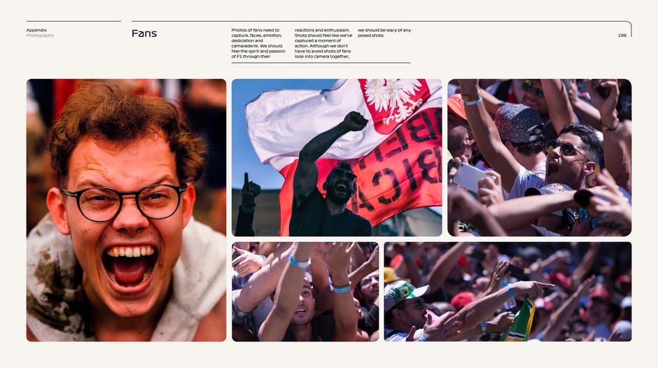 Fans: photography guidance