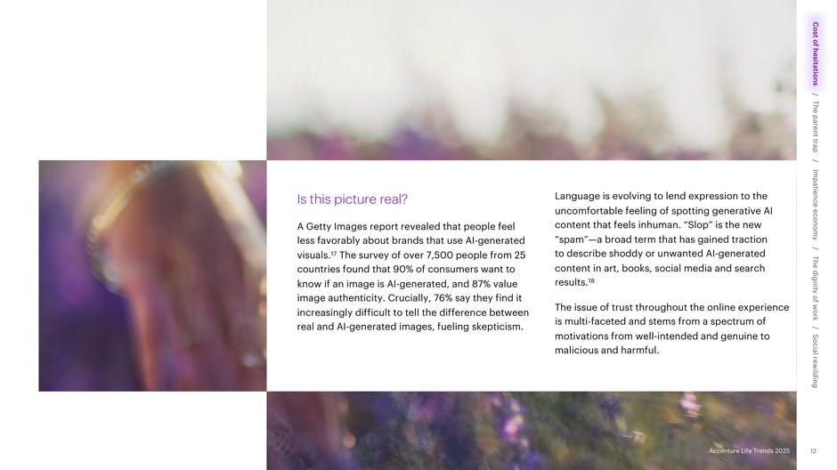 Consumers want to know if images are AI‑generated