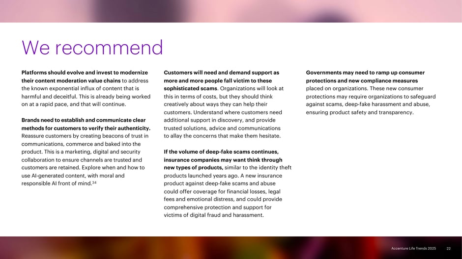 Calls for platforms to modernize content-moderation value chains, for brands