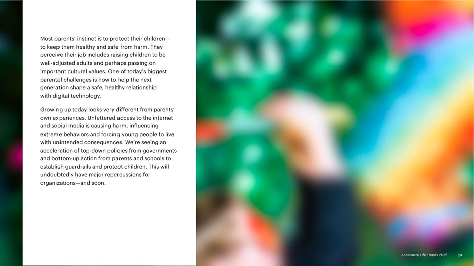 Parents want to protect children from digital harm