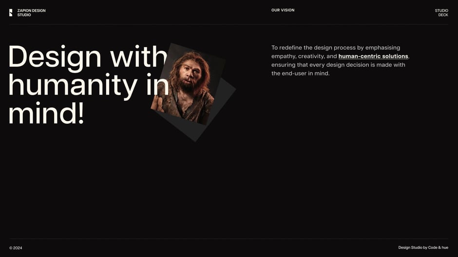 Zapion Design Studio Agency Deck 2024 — slide preview 4