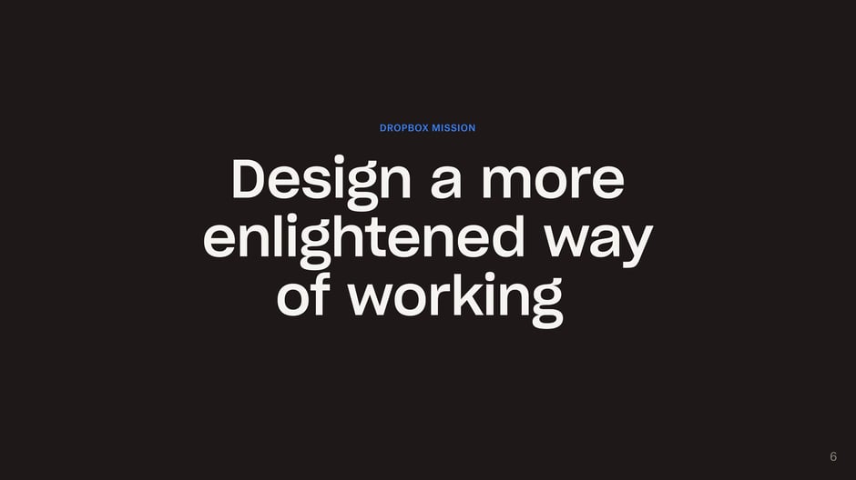 Design a more enlightened way of working