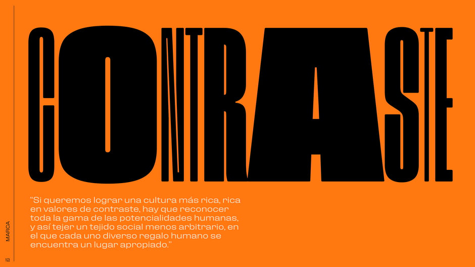 Cultural approach: valuing contrast and diversity