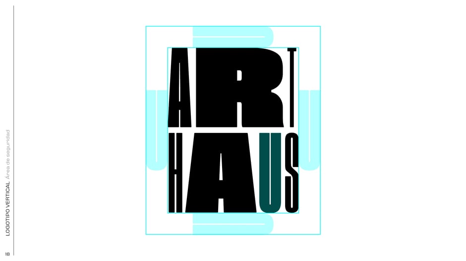 Vertical lockup: required safe area