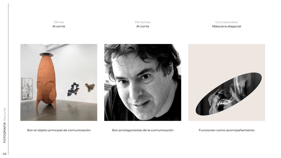 Tratamientos fotográficos: sin efecto, filtro beige y semitono