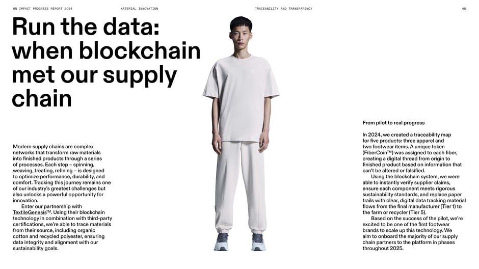 Run the data: when blockchain met our supply chain