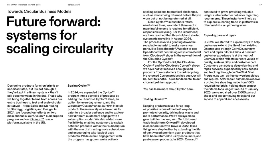Future forward: systems for scaling circularity
